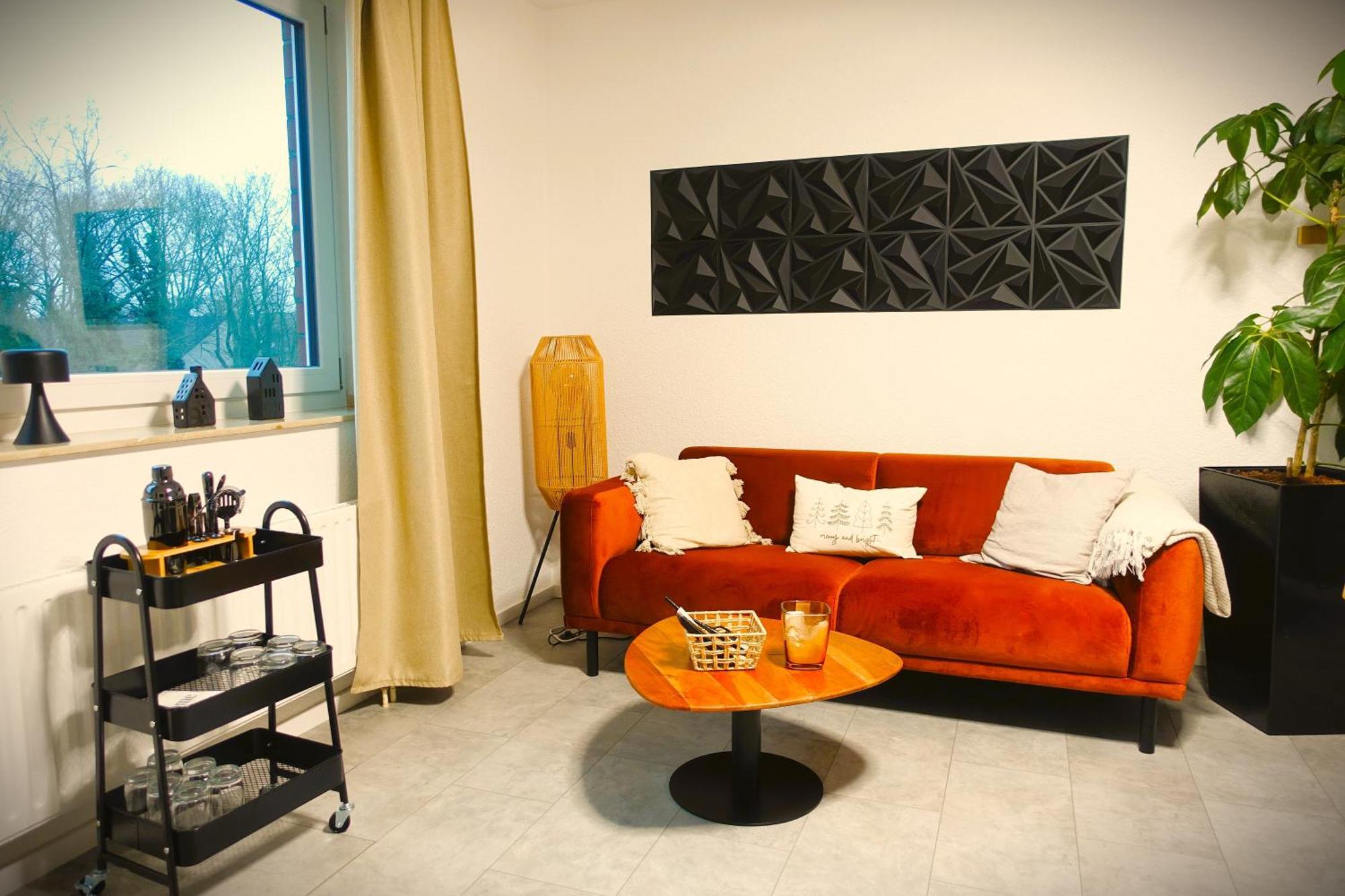 Getaway Apartment - Balkon - Kueche - Ruhe - Waesche - S-Bahn - 60 Qm 뒤스부르크 외부 사진