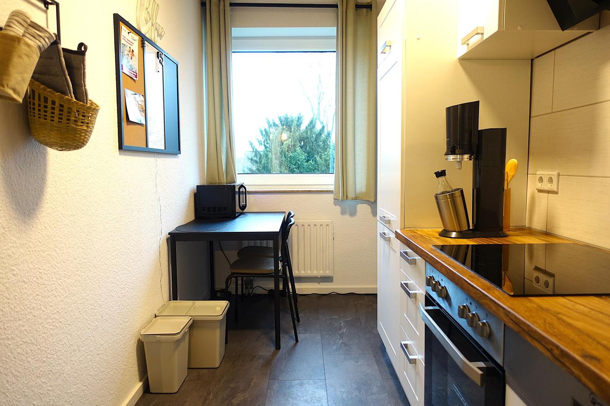 Getaway Apartment - Balkon - Kueche - Ruhe - Waesche - S-Bahn - 60 Qm 뒤스부르크 외부 사진