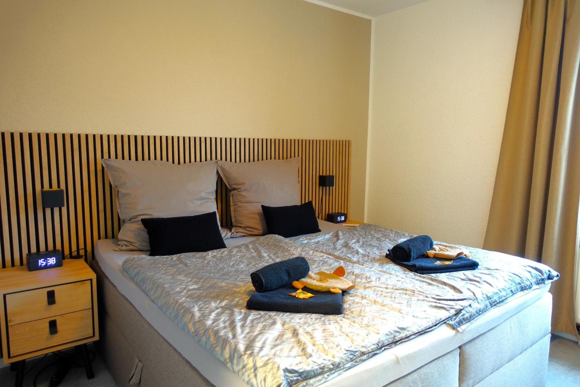 Getaway Apartment - Balkon - Kueche - Ruhe - Waesche - S-Bahn - 60 Qm 뒤스부르크 외부 사진